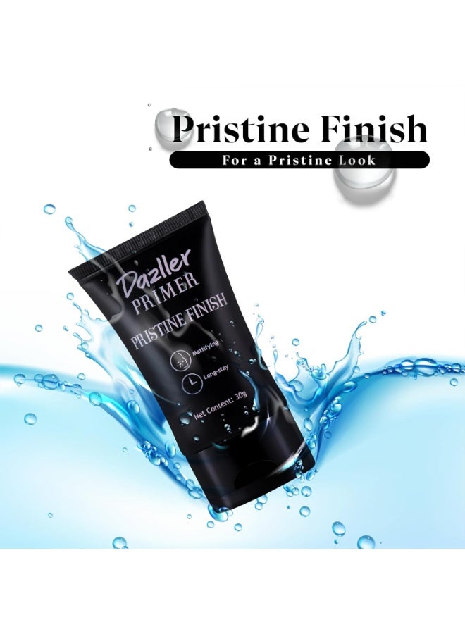 دازلير برايمر دازلر بريستين فينيش، 30 غرام - مزج سلس، غني بمستخلصات طبيعية وفيتامين هـ، يدوم طويلاً، بدون لون، مناسب لجميع أنواع البشرة - Image 2